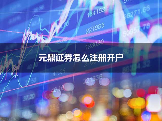 元鼎证券怎么注册开户