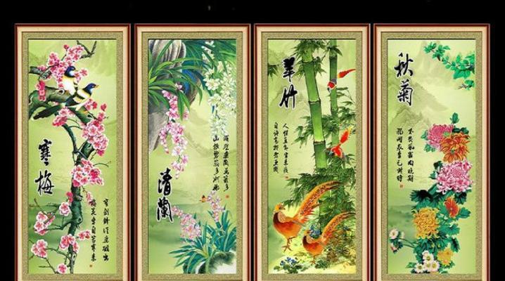梅兰竹菊的象征意义与解释（传统文化中的四君子花）