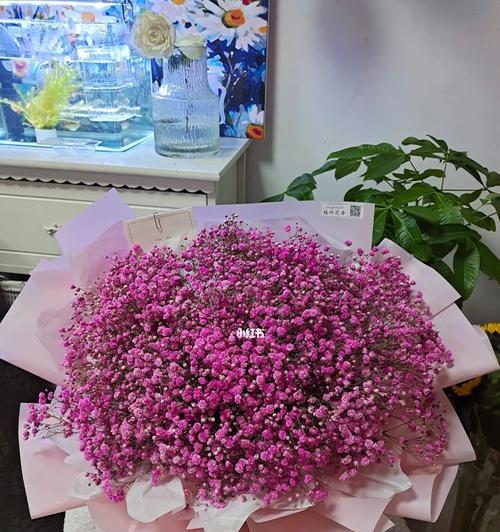 粉色满天星的花语——送给心爱的人（用满天星的花语向她表达爱意）