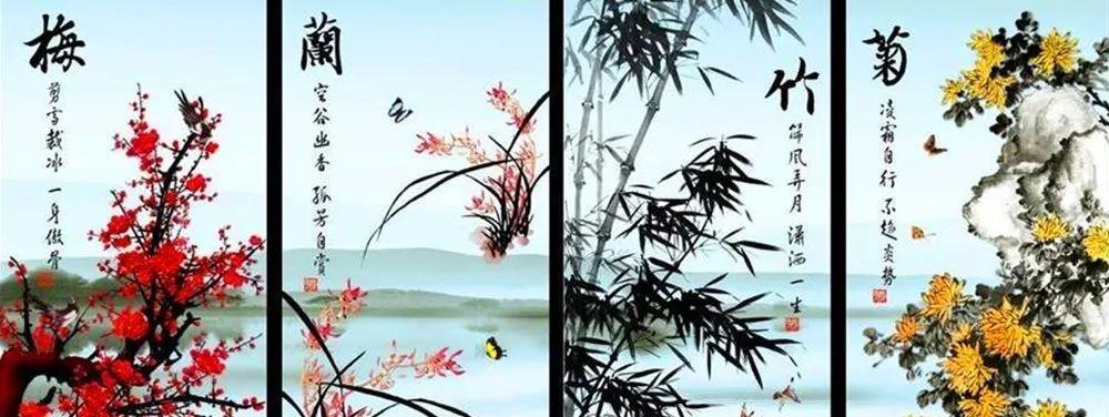 梅兰竹菊各自代表什么？它们的象征意义有哪些？