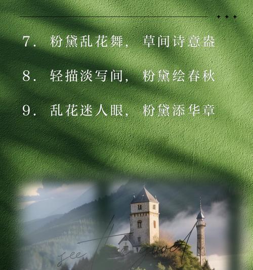 粉黛草的寓意和花语有哪些？