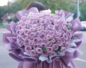 紫色巨型玫瑰花代表什么？这种花的寓意是什么？