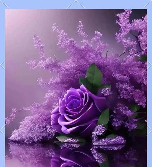 紫色巨型玫瑰花代表什么？这种花的寓意是什么？