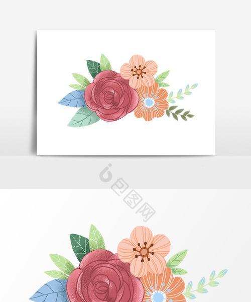 环形玫瑰花的叶子像什么？叶子的形状有何特点？