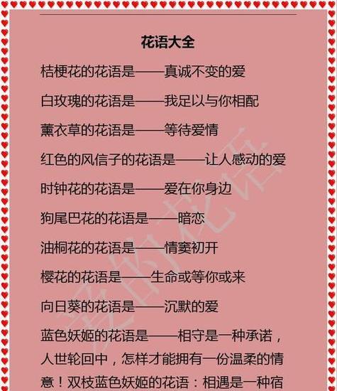 冬季花卉的花语大全是什么？冬季花有哪些特别的含义？