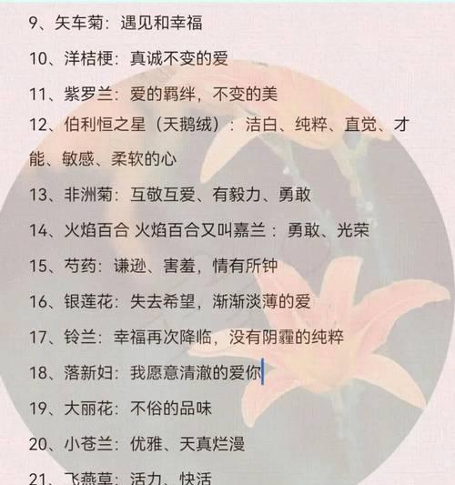 欧洲的国花的花语是什么？它们代表了哪些情感？