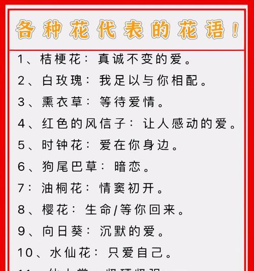 花朵各种花语是什么？如何根据场合选择合适的花卉？