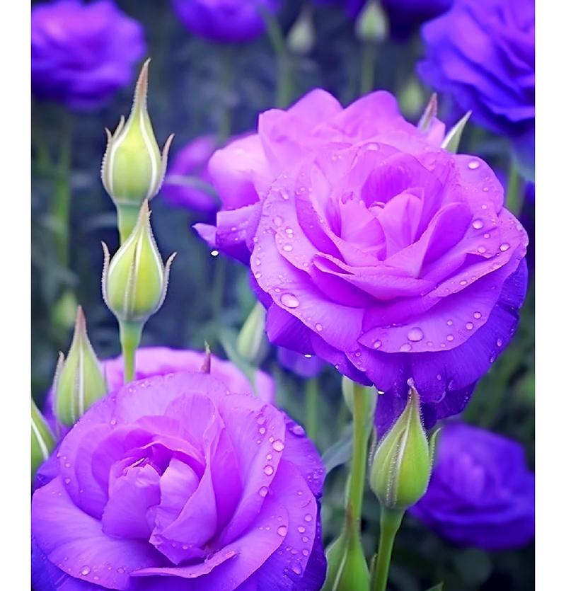 紫色玫瑰代表什么含义？紫色玫瑰花语的详细解释是什么？
