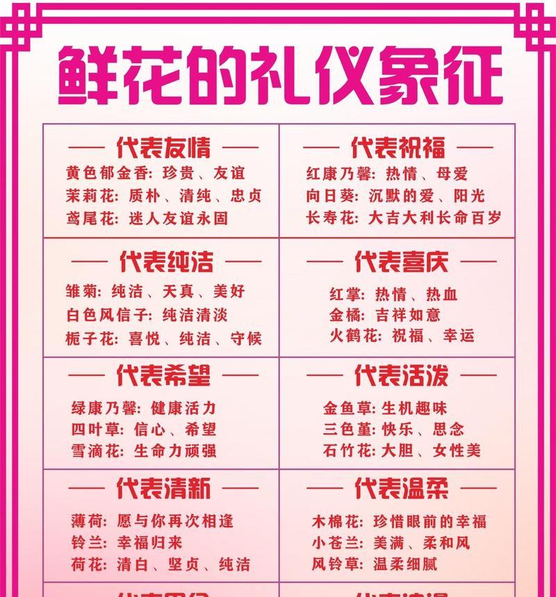 哪种花代表着祝福的含义？