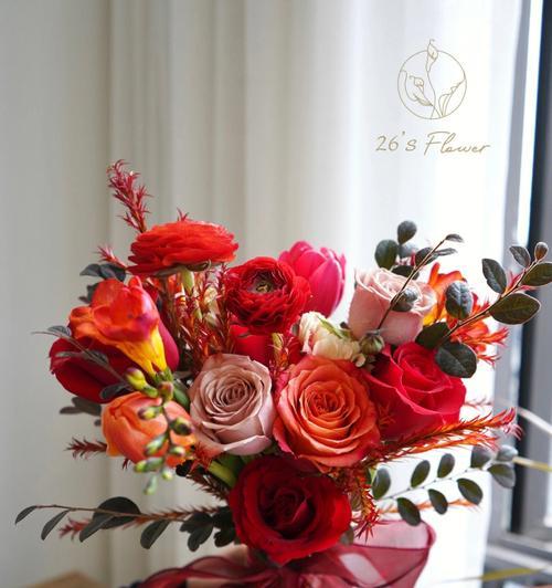 红色加白色手捧花的寓意是什么？手捧花颜色组合的含义是什么？