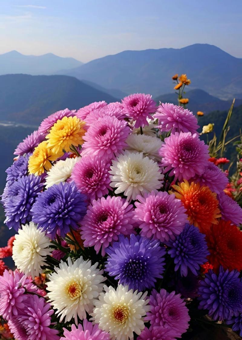 美丽花朵（以鲜花为媒，传递积极向上的力量）