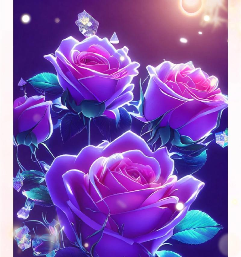 紫玫瑰花语的象征与寓意（诗意的神秘，散发着浪漫的魅力）