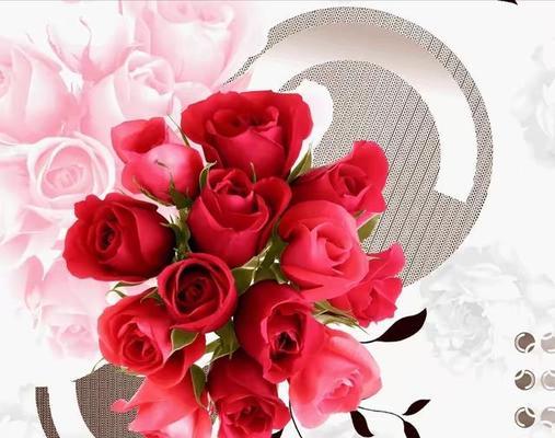 七朵玫瑰花语之美——传递爱与浪漫的花语（用心传递幸福与祝福）